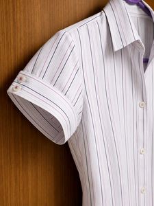 Classic Striped Short Sleeve shirt