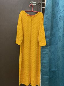 Chikankari Kurta 💛