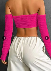 Pink Textured Top