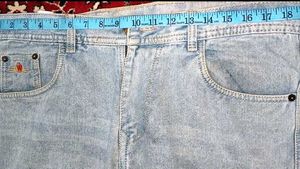 Wrangler Light Wash Baggy Denim Jeans