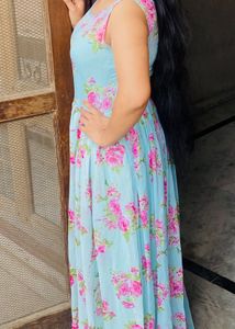Floral Print Maxi Dress