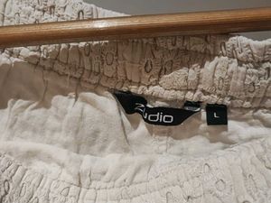 Bundle - White Shorts and Skirt Set