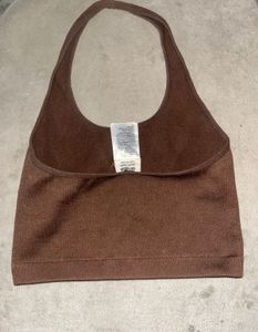 Cotton On Brown Halter Neck Top