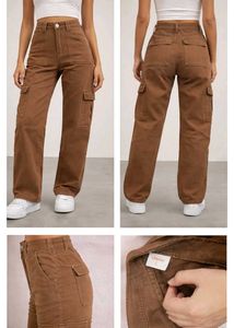 Brown Cargo Pants