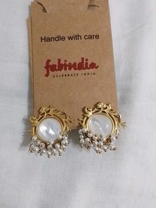 Fabindia Mother of Pearl Earring