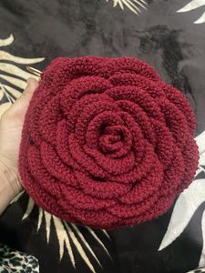 Crochet Rose Purse
