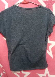 Sparkly Star &amp; Rose Embellished Top