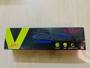 VEGA 2 In 1 Hair Straightener Nd Crimper