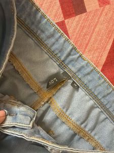 Light Wash Denim Jeans