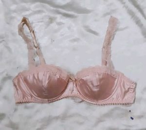 Satin Lace Bra