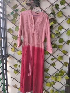 Zudio Peach maxi dress