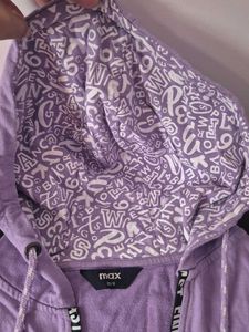 Lavender Zip-Up Hoodie