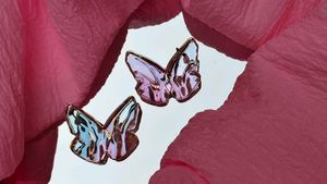 Butterfly Stud Earrings