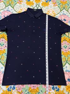 Authentic Fendi All Over Logo Polo Shirt
