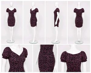 Chic Floral Print Ruched Bodycon Dress