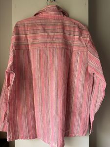 Pink Striped Shirt