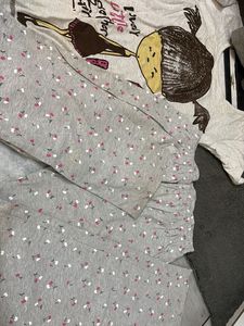 Cute Graphic Pajama Set