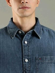 Tommy Hilfiger Blue Denim Shirt