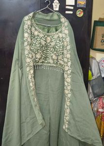 Indo western party wear dress 💚 mehendi, function