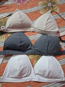 Seamless Triangle Bras - Pack of 3