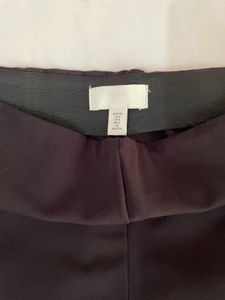 black H&amp;M flared pants