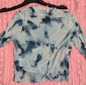 Sheer Tie-Dye Mesh Top✨✨