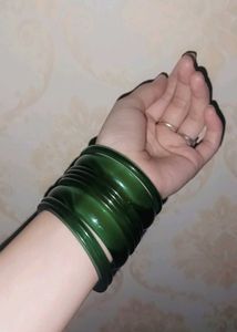 Set of Green Bangles