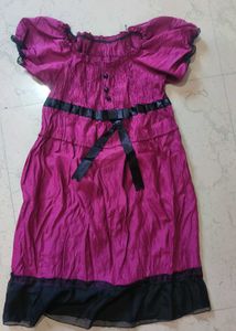 Stylish Magenta Dress