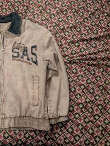 Vintage Wash Bomber Jacket