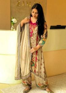 New Collections Kurta Plazzo with Dupatta
