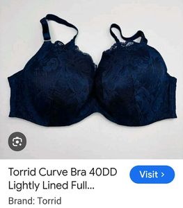 torrid curve Navy Lace Bra