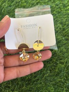 Fashionable Crystal Drop Earrings