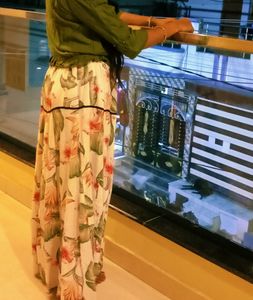 Floral Maxi Skirt