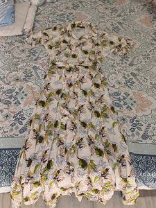 Floral Print Shirt Dress