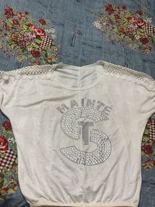 white party wear top