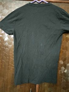 FCUK Black Graphic Tee - Size S