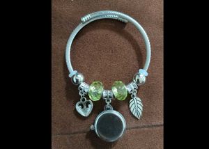 Charming Beaded Watch Bracelet