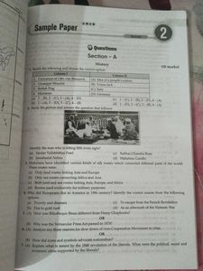 CBSE Class 10 Social Science Sample Papers 2026