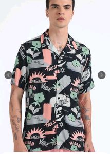 Flying Machine Printed Casual Shirt