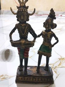 Vintage Tribal Couple Showpiece