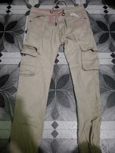 Y-Chan Fashion Khaki Cargo Shorts