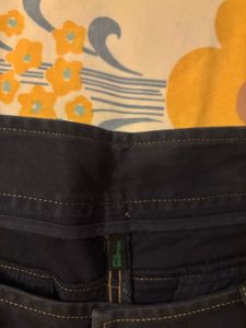 Benetton Dark Blue Denim Shorts
