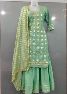 🎉🎉New Gota Patti Work sharara Set With Dupatta