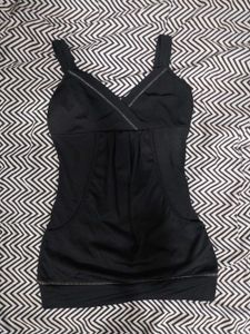 Chic Y2k Black V-Neck Top