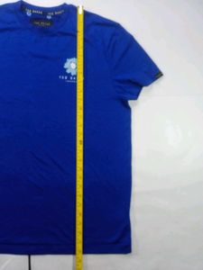 Ted Baker iiMqen's Royal Blue Graphic T-Shirt