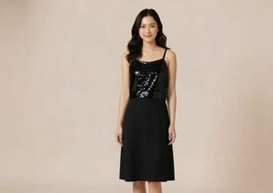 Sparkling Designer Sequin Cami Top/ Blouse