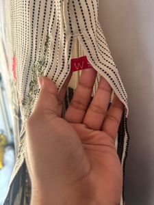 W Embroidery Kurta