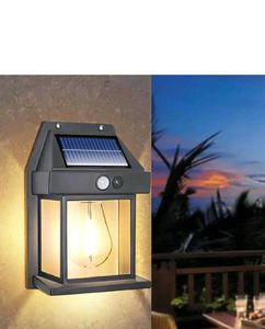 Solar Powered Outdoor Wall Light