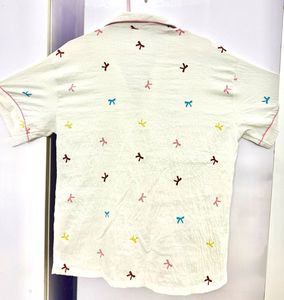 Cute Bow Pajama Top