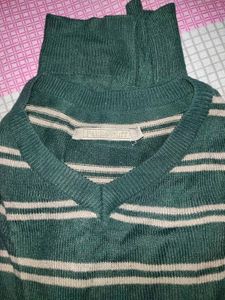 Striped Green Sweater